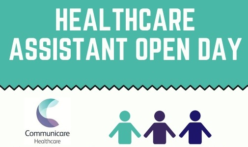Healthcare Assistant Open Day – Wednesday 14th June, 12pm-4pm